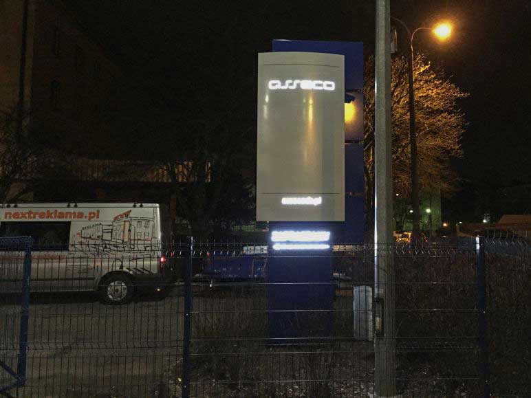 Asseco Bydgoszcz pylon