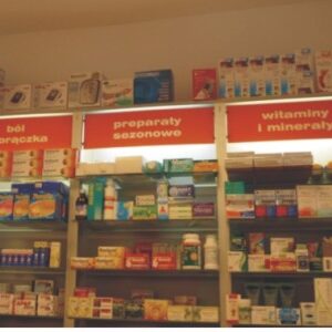 Tablice informacyjne Agencja reklamowa Next Reklama apteka