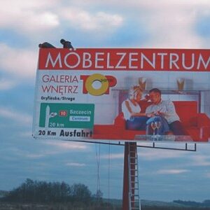 Tablice informacyjne Agencja reklamowa Next Reklama Top Meble