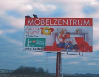 Tablice informacyjne Agencja reklamowa Next Reklama Top Meble