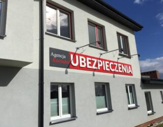 Tablice informacyjne Agencja reklamowa Next Reklama ubezpieczenia