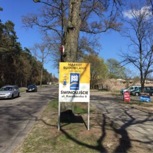 Tablice informacyjne Agencja reklamowa Next Reklama