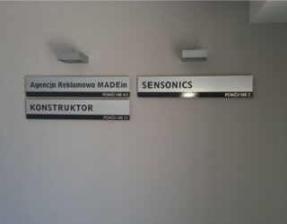 Tablice informacyjne Agencja reklamowa Next Reklama