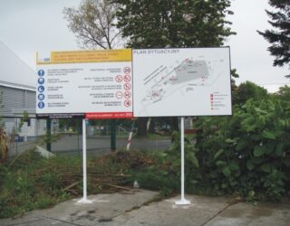 Tablice informacyjne Agencja reklamowa Next Reklama