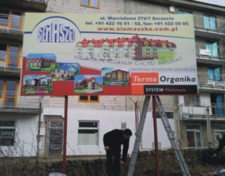 Tablice informacyjne Agencja reklamowa Next Reklama siemaszko