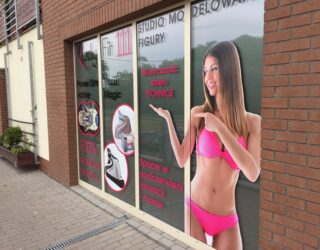 Oklejanie szyb i witryn