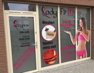 Oklejanie szyb i witryn