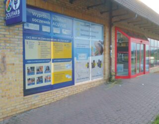 Oklejanie szyb i witryn